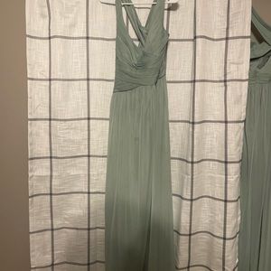 COPY - DAVIDS BRIDAL BRIDESMAID DRESS DUSTY SAGE